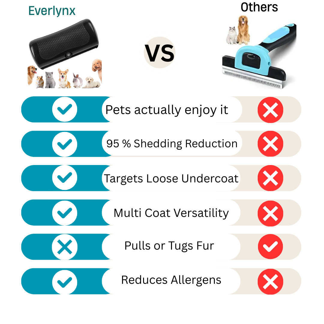 Groomy Pro — la solution anti-mue n° 1 pour animaux